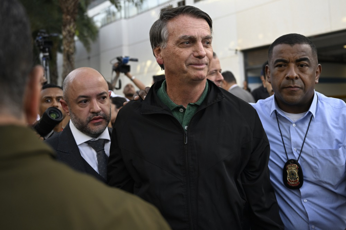 BRASILIA, DEPOIMENTO DO EX PRESITENDE JAIR BOLSONARO NA POLICIA FEDERAL