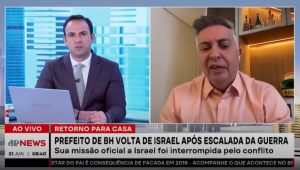 Álvaro Damião, prefeito de Belo Horizonte, concede entrevista à Jovem Pan