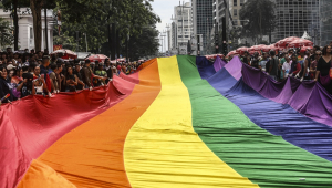 Parada LGBT+ na Avenida Paulista