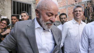 O presidente da República, Luiz Inácio Lula da Silva, participa da cerimônia de anúncio da Solução Habitacional para a Favela do Moinho