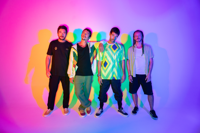 Integrantes da banda Braza