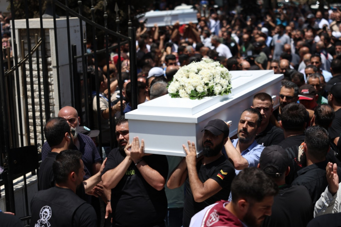 Funeral atentado Damasco