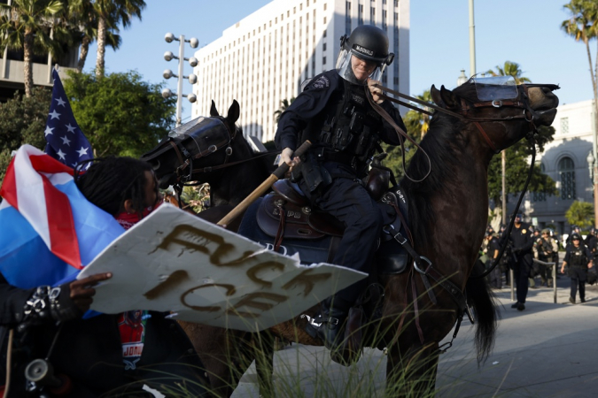 Protesto contra Trump