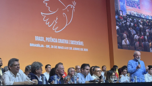 Lula discursa na Convenção Nacional do PSB, que escolheu João Campos como o seu novo presidente