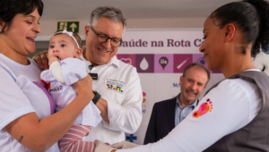ministro da Saúde, Alexandre Padilha, anuncia, nesta quinta-feira (26/6), em São Paulo, uma série de ações para ampliar o Programa Nacional de Triagem Neonatal (PNTN), incluindo investimentos adicionais de R$ 30 milhões, com ações para a redução do tempo de espera pelo resultado dos exames, popularmente conhecido como Teste do Pezinho.