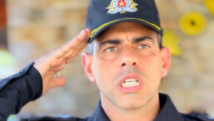 O tenente-coronel Marcelo Corbage, atual comandante do 22º BPM