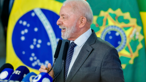 Presidente da República, Luiz Inácio Lula da Silva durante coletiva de imprensa. Palácio do Planalto, Brasília - DF. Foto: Ricardo Stuckert / PR