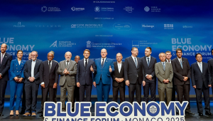 08.06.2025 - Sessão de Encerramento do Fórum de Economia e Finanças Azuis 08.06.2025 - Presidente da República, Luiz Inácio Lula da Silva, durante foto oficial com lideres no Fórum de Economia e Finanças Azuis. Fórum Grimald - Mônaco. Foto: Ricardo Stuckert / PR