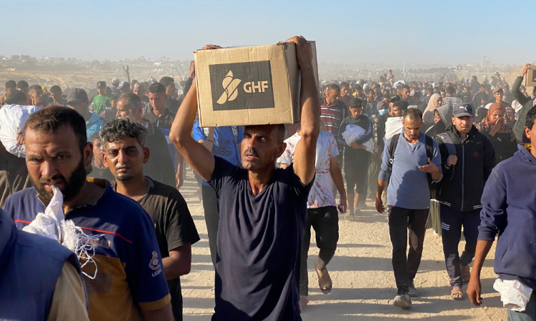 Organização GHF anuncia retomada da distribuição de alimentos na Faixa de Gaza