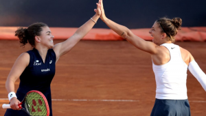 Sara Errani e Jasmine Paolini são campeãs nas duplas femininas em Roland Garros