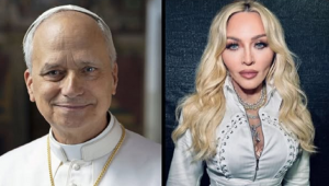 Madonna e papa Leão XIV