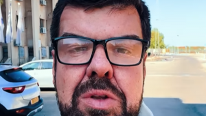 O prefeito de Macaé, Welberth Rezende, postou um vídeo no Instagram para falar sobre sua situação em Israel