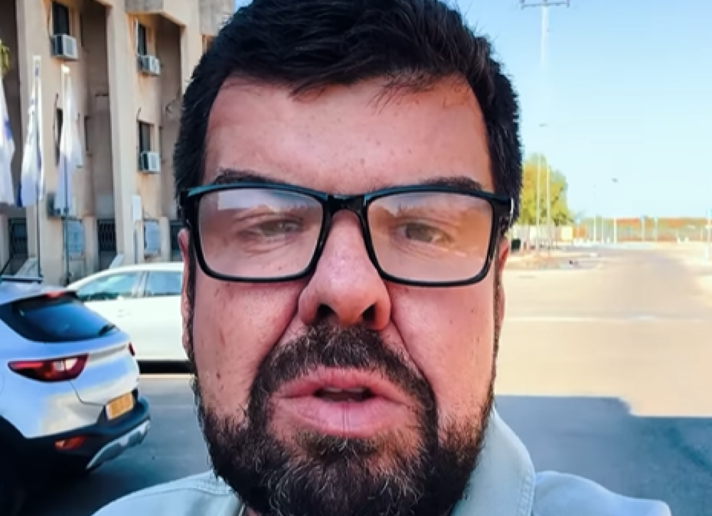 O prefeito de Macaé, Welberth Rezende, postou um vídeo no Instagram para falar sobre sua situação em Israel