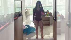 Virginia exibe corpo musculoso, mas confessa: ‘Vou pular o treino’