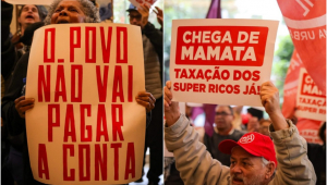Ativistas de esquerda invadem prédio na Faria Lima por taxa de super-ricos