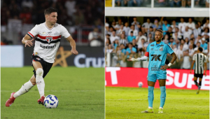 Monagem Santos x São Paulo