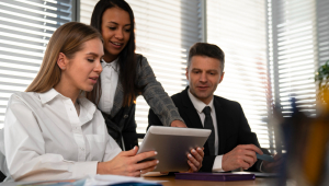 Equipe de negócios trabalhando