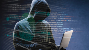 Conceito de colagem Html e CSS com hacker