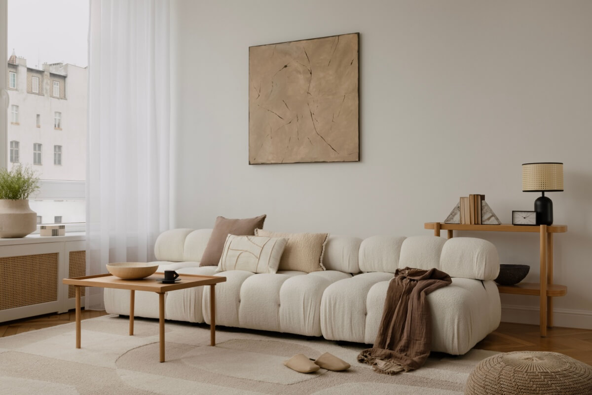 Os móveis modulados ajudam a utilizar melhor o espaço 