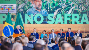 Presidente da República, Luiz Inácio Lula da Silva, durante cerimônia de lançamento do Plano Safra 2023/2024.