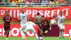 Luiz Araújo em Flamengo x Bayern
