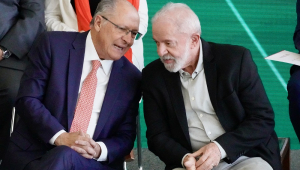 Presidente da República Geraldo Alckmin e o Presidente da República Luiz Inácio Lula da Silva durante Lançamento do Plano Safra da Agricultura