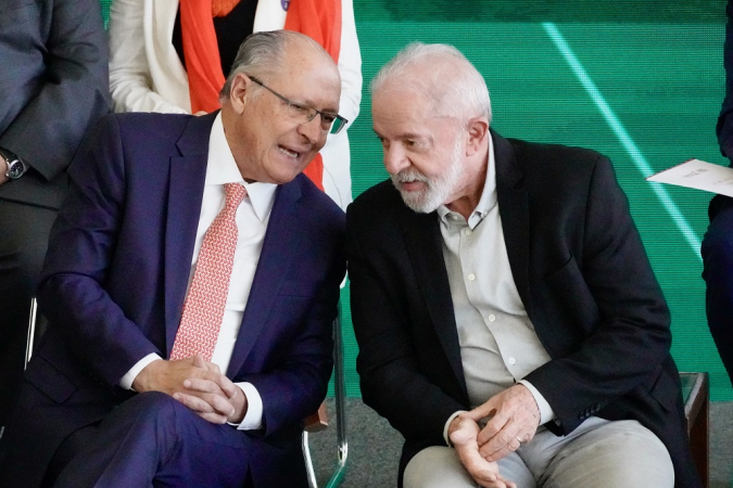 Presidente da República Geraldo Alckmin e o Presidente da República Luiz Inácio Lula da Silva durante Lançamento do Plano Safra da Agricultura