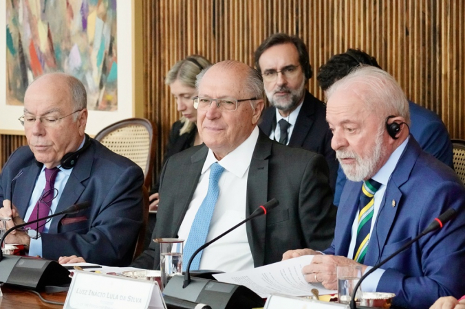 Mauro Viera, Geraldo Alckmin e Lula