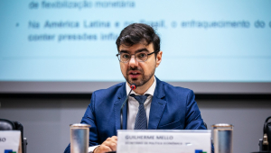 Guilherme Mello, secretário de Política Econômica do Ministério da Fazenda, na coletiva do Boletim Macrofiscal