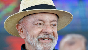 Presidente da República, Luiz Inácio Lula da Silva, durante a cerimônia de apresentação dos avanços do Novo Acordo Rio Doce no Espírito Santo