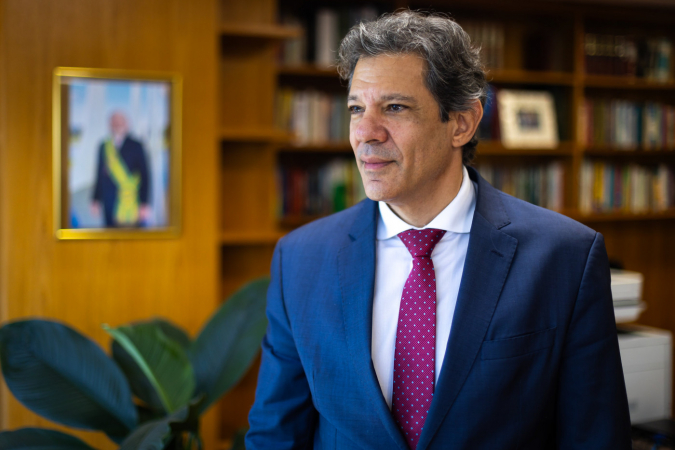 Ministro da Fazenda, Fernando Haddad Foto: Diogo Zacarias/MF