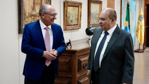 Geraldo Alckmin e Ibaneis Rocha