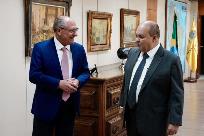 Geraldo Alckmin e Ibaneis Rocha