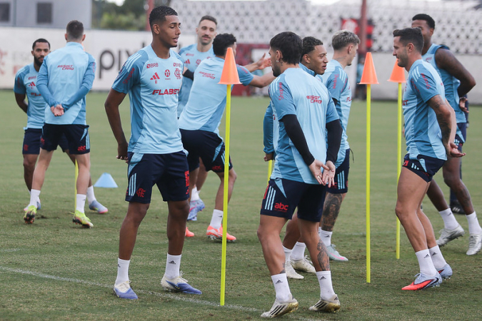 Treino do Flamengo