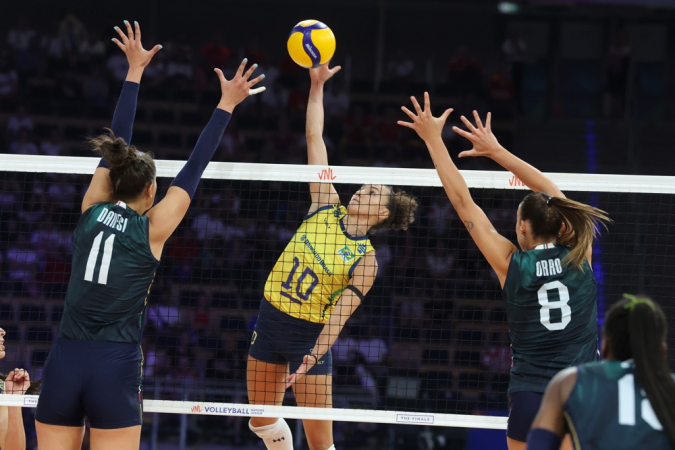 Brasil e Italia volei feminino