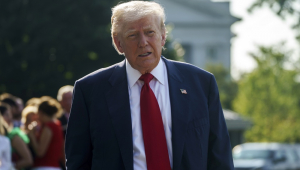Trump na escocia