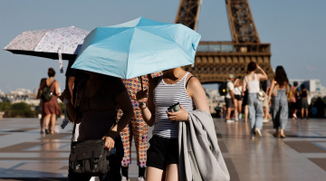 FRANÇA-TEMPO-CLIMA-MEIO AMBIENTE-ONDA DE CALOR