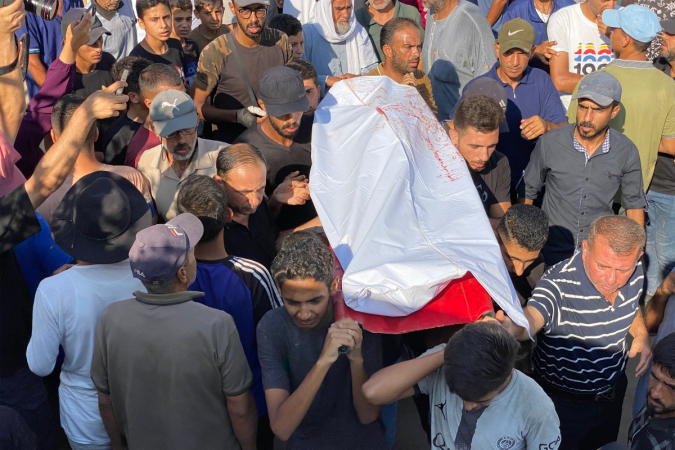 CONFLITO PALESTINO-ISRAEL-FUNERAL
