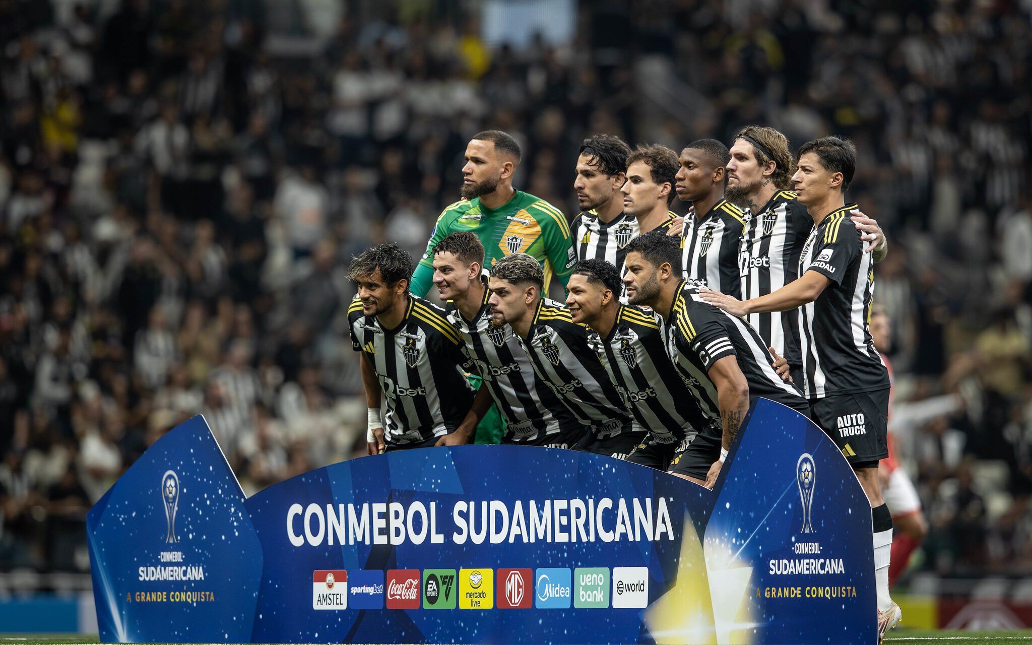 Atlético-MG Sul-Americana 2025. Foto: Pedro Souza/Atlético