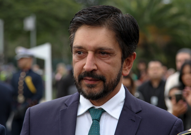 O prefeito de São Paulo, Ricardo Nunes (MDB), participou da cerimônia comemorativa ao 93° aniversário da Revolução Constitucionalista de 1932