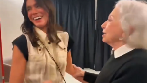 Bruna Martquezine e Fernanda Montenegro