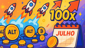 Potencial de 100x? Veja quais criptos baratas podem explodir antes de julho