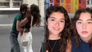 Filha de Sandra Annenberg assume namoro com atriz norte-americana Karlie Jo Dickinson