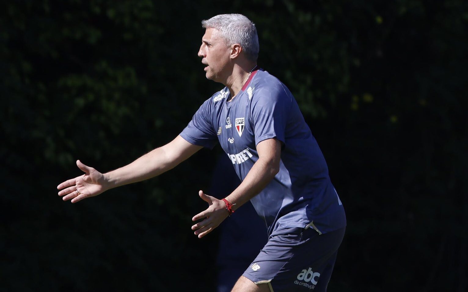 Hernán Crespo tem aplicado treinos intensos no São Paulo 