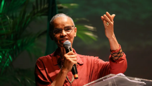 A ministra do Meio Ambiente e Mudança do Clima, Marina Silva,