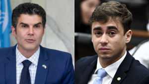 Nikolas ironiza escolha do Curupira como mascote da COP30; Barbalho rebate