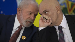 Lula e Alexandre de Moraes