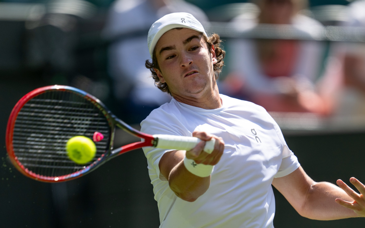 João Fonseca na vitória de estreia de Wimbledon 