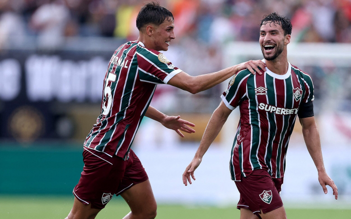 Martinelli comemora gol do Fluminense