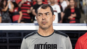 Fabio Carille, tecnico do Vitória.